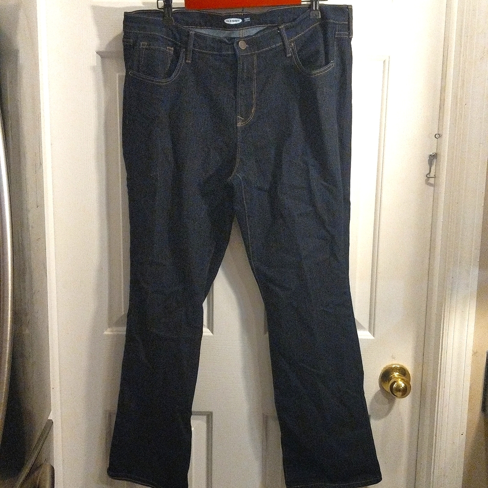 Old Navy Dark rinse boot cut jeans